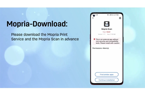 04 Deli Printer M2000 modello WiFi-Mobile-Mopria