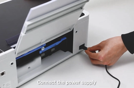 04 impostazioni stampante Deli D311NW stampante a getto d'inchiostro