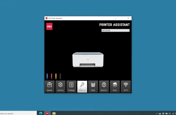 07 pulizia della testina di stampa tramite Computer