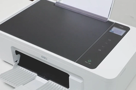 08 impostazione di rete della stampante stampante Deli D311NW stampante a getto d'inchiostro