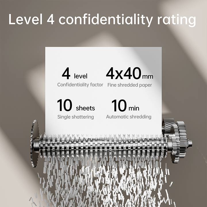 et024 p4 small paper shredder for sale