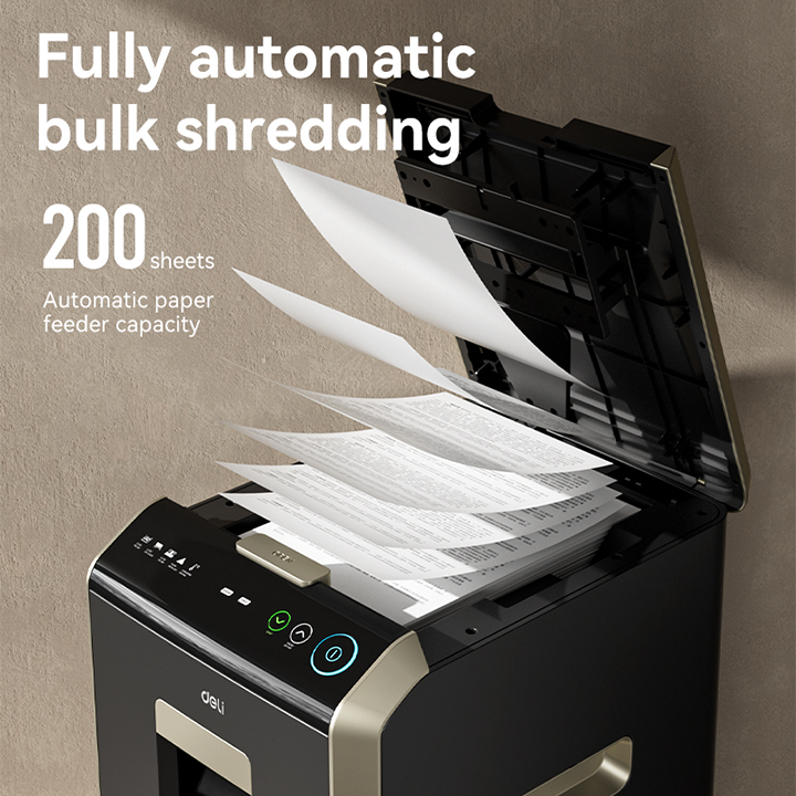 et088 p5 200 sheets auto feed shredder product
