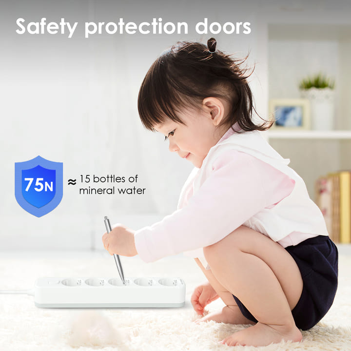 et439 5 holes 5m european high power power strip supplier