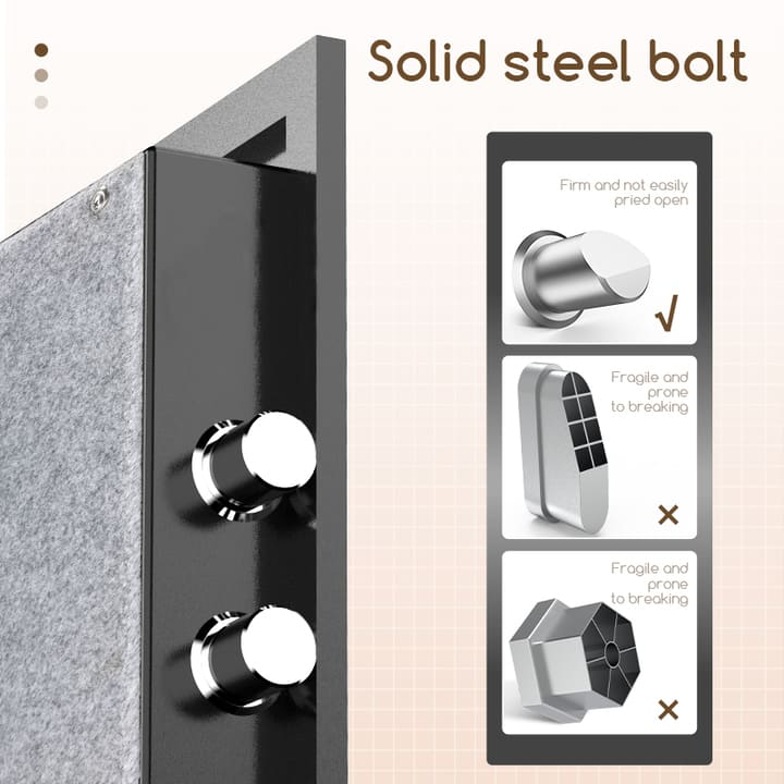 et586 fireproof digital safe china