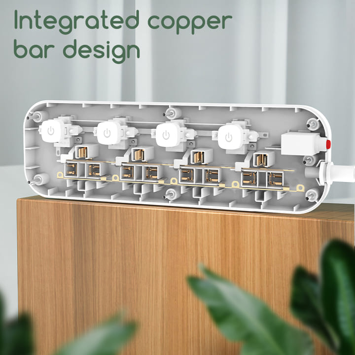 ct472 4 holes 5m thai conventional power strip supplier