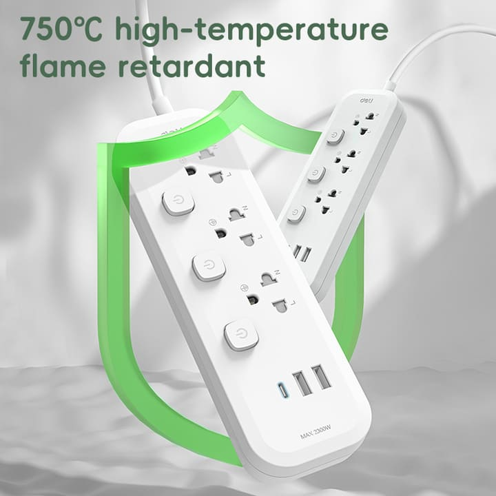 ct477 4 holes 3m thai conventional power strip supplier