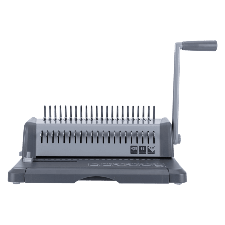 e3873 18 sheets a4 metal split comb binding machine company