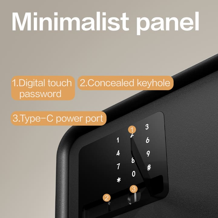 vs4523 wh digital password safe china