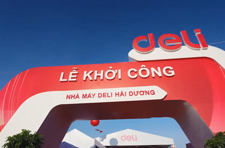 Punti salienti dalla cerimonia di apertura innovativa della fabbrica Deli Vietnam Hai Duong