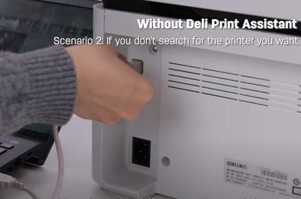 Installazione basata su PC della stampante USB