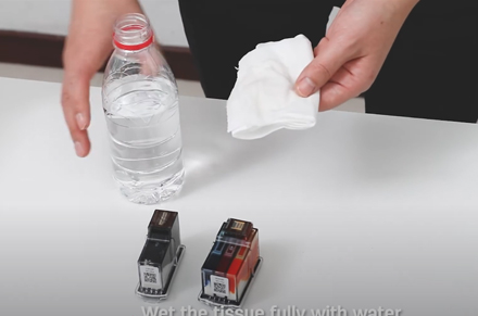 Stampante a getto d'inchiostro D311NW per la pulizia della testina di stampa manuale