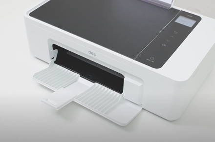 Pulizia della testina di stampa tramite stampante stampante Deli D311NW stampante a getto d'inchiostro