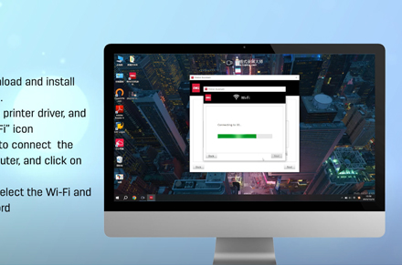Stampante Deli (collegare wi-fi tramite Computer Windows)