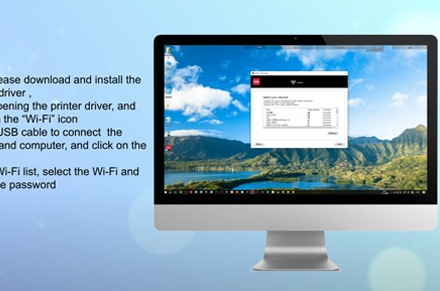 Stampante Deli P2500 modello WiFi-Mobile-Airprint