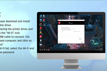 Stampante Deli (collegare wi-fi tramite Computer Windows)