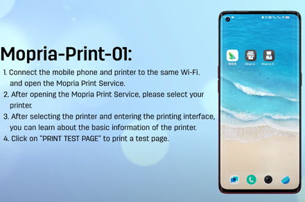 Stampante Deli M3100 modello WiFi-Mobile-Mopria