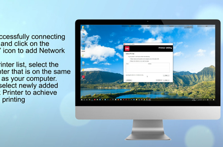 Stampante Deli P2000 modello WiFi-Mobile-Airprint