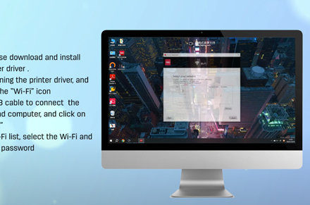 Stampante Deli (collegare wi-fi tramite Computer Windows)