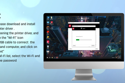 Stampante Deli (collegare wi-fi tramite Computer Windows)