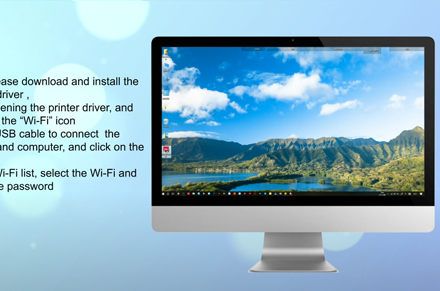 Stampante Deli P3100 modello WiFi-Mobile-Airprint