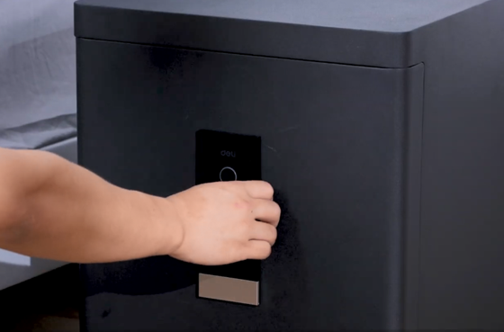 01 Deli ET594 serie Commercia porta automatica sicura