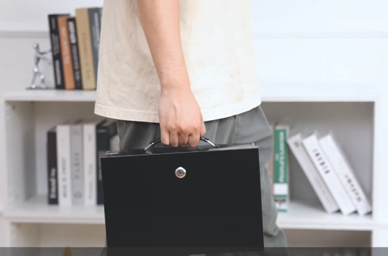 01 Deli ET612 cassetta documenti ignifuga