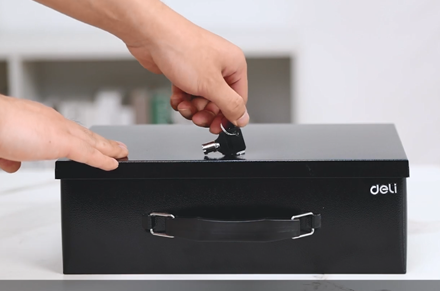 Deli ET610 ET611 ET612 portadocumenti ignifugo